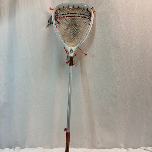 Vist Large View of Product Image Which is Used Warrior RE38216 Mens Goalie Stick White