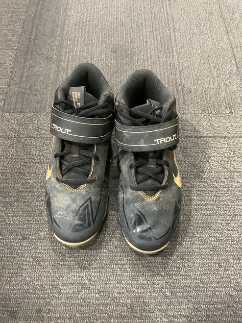 Vist Large View of Product Image Which is Used Nike TROUT BB/SB Cleats Black Senior 5.5