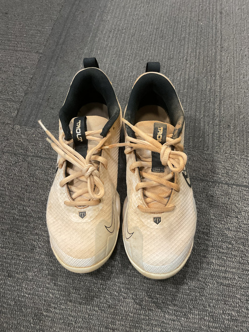 Vist Large View of Product Image Which is Used Nike TROUT BB/SB Cleats White Senior 5.5