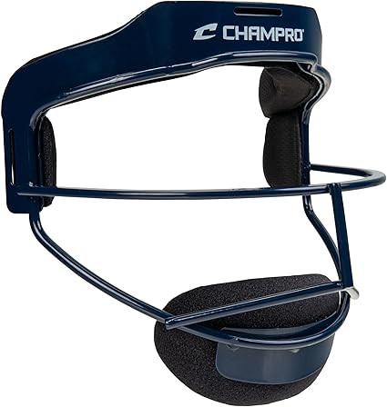 Vist Large View of Product Image Which is New Champro SENTRY MASK ADULT NAVY