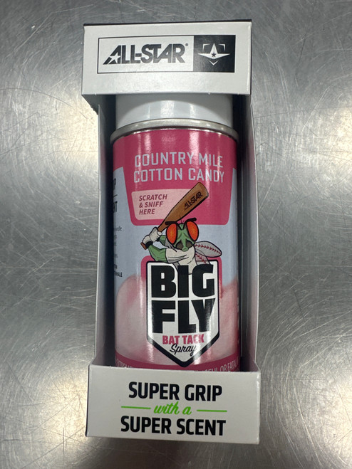 Vist Large View of Product Image Which is New All Star BIG FLY SCENTED HAND GRIP SPRAY - COTTON CANDY