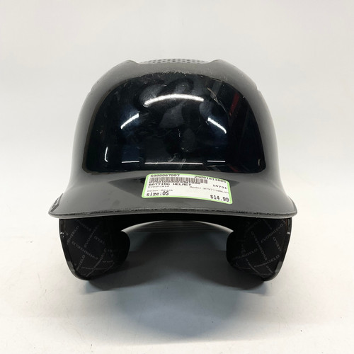 Vist Large View of Product Image Which is Used Evoshield WTV7110BLYH Batting Helmet No Mask Black One Size