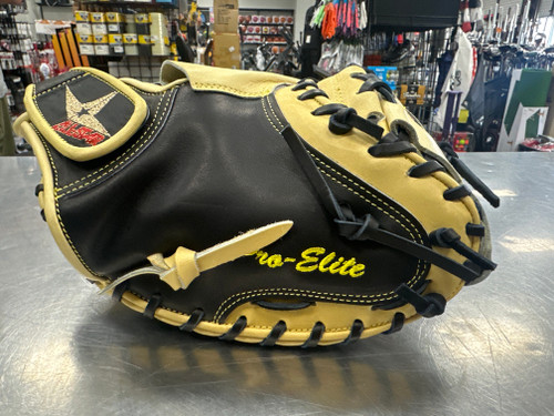Vist Large View of Product Image Which is New ALL-STAR PRO-ELITE CATCHERS MITT 33.5” CM3000SBT
