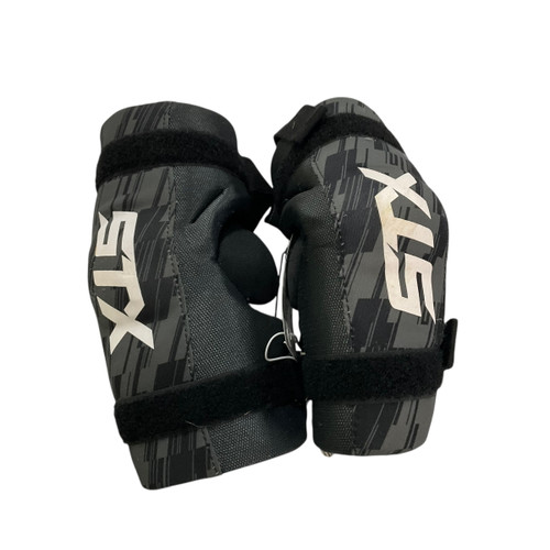 Vist Large View of Product Image Which is Used STX STALLION 75 ARM PADS Lacrosse Arm Pads/Guards Black SM