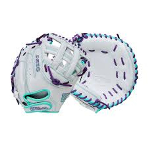 Vist Large View of Product Image Which is New Wilson 26 Siren Right Hand Throw Softball Catchers Mitt 32"