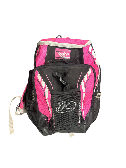 Vist Large View of Product Image Which is Used Rawlings BACKPACK BB/SB Player Backpack Pink