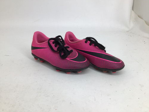 Vist Large View of Product Image Which is Used Nike TIEMPO LEGEND 10 YTH 12 SOCCER CLEAT Soccer Cleats Pink Youth 12.0