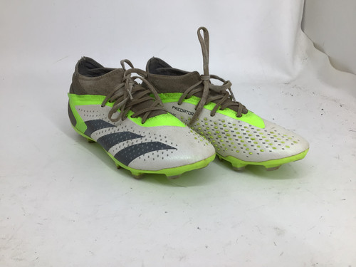 Vist Large View of Product Image Which is Used Adidas PREDATOR ACCURACY.3R 6 SOCCER CLEATS Soccer Cleats White Senior 6