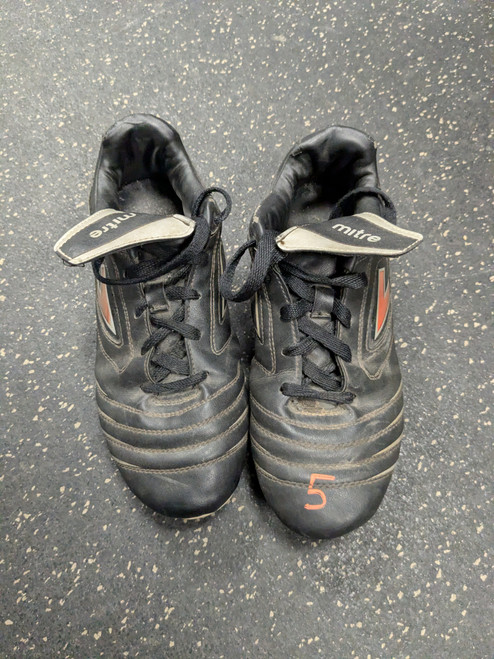 Vist Large View of Product Image Which is Used Mitre Soccer Cleats Black Junior 05