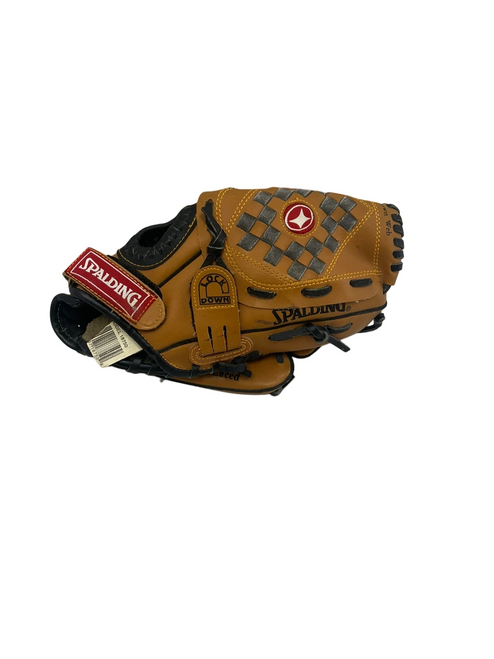 Vist Large View of Product Image Which is Used Spalding T200 10" Brown T Ball Glove