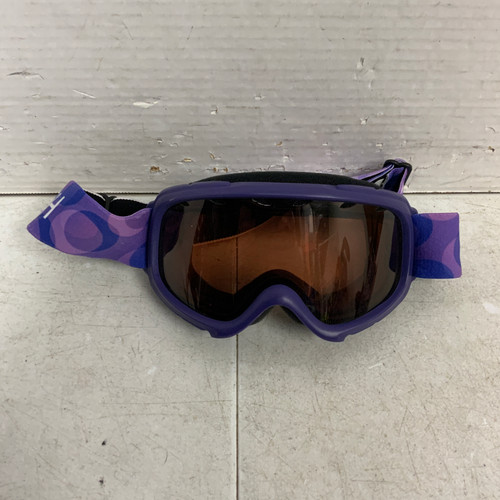 Vist Large View of Product Image Which is Used Smith Snow Goggles Youth Purple