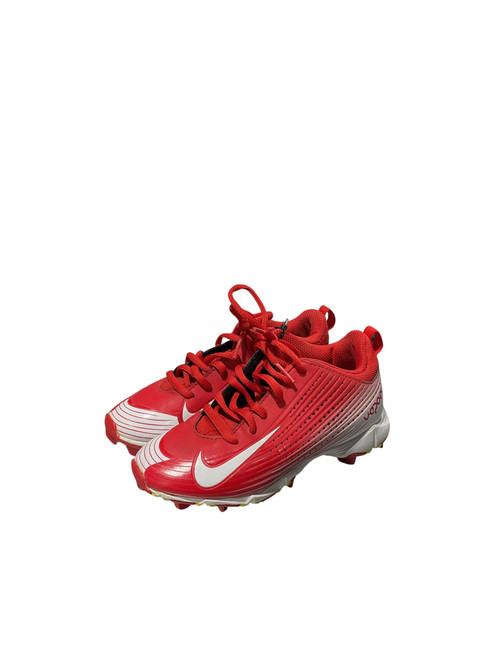Vist Large View of Product Image Which is Used Nike VAPOR BASEBALL CLEATS BB/SB Cleats Red Youth 13.0