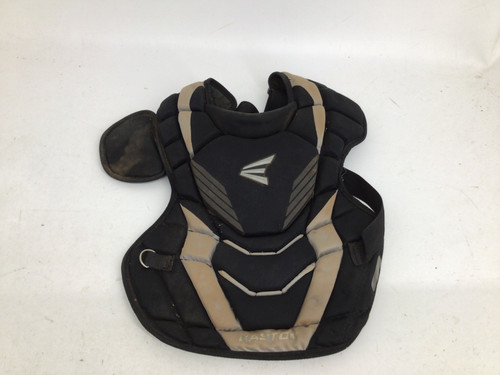 Vist Large View of Product Image Which is Used Easton GAME TIME JR 9-12 CHEST PROTECTOR Catchers Chest Protector Black Junior