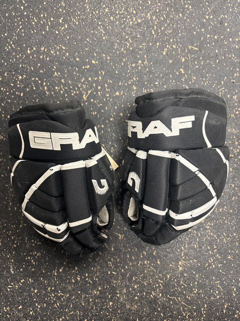 Vist Large View of Product Image Which is Used Graf SUPRA G15 Junior Gloves Black 9"