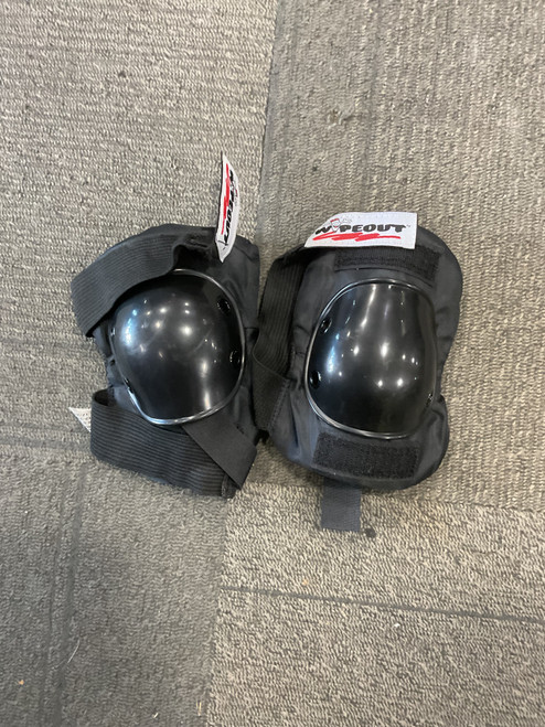 Vist Large View of Product Image Which is Used WIPEOUT Skateboard Kneepads Black SM