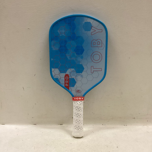 Vist Large View of Product Image Which is Used TOBY PRO PICKLE BALL PADDLE Pickleball Racquet Navy Blue