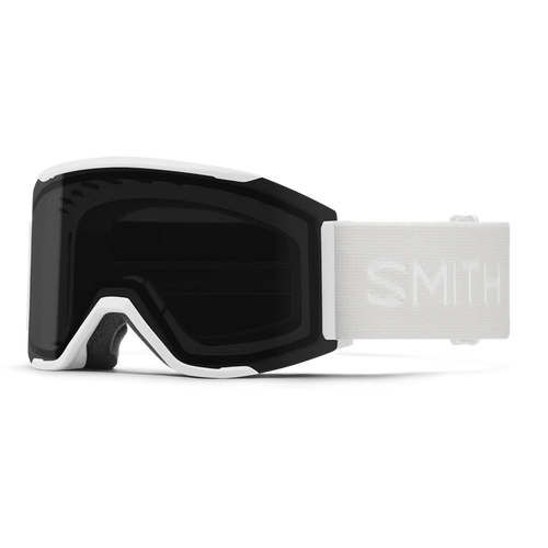 Vist Large View of Product Image Which is New Smith Squad Mag 2026 Snow Goggles- White Vapor/ChromaPop Sun Black Lens