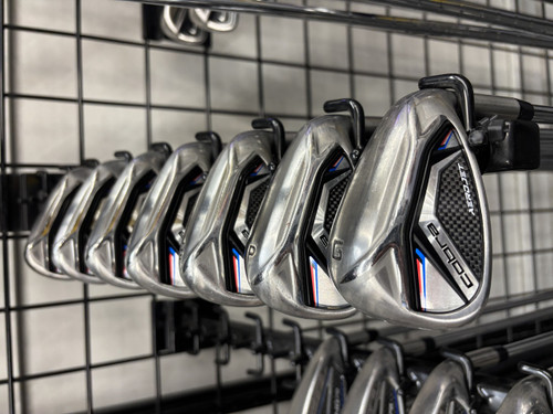 Vist Large View of Product Image Which is Used Cobra AERO JET Mens Iron Set RH 5I-GW/AW