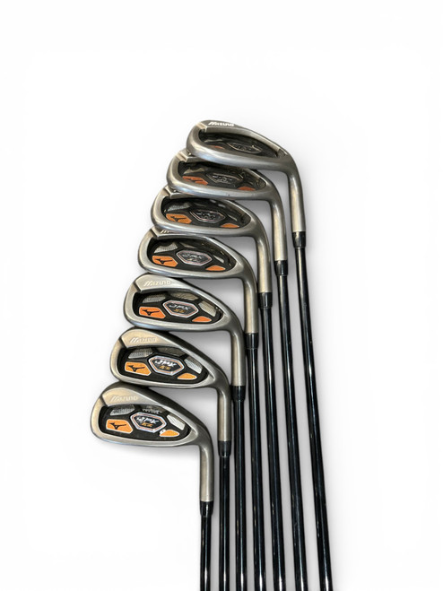 Vist Large View of Product Image Which is Used Mizuno JPX EZ Womens Iron Set RH 5I-GW/AW
