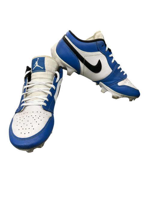 Vist Large View of Product Image Which is Used Nike Adult FB Cleats Clear And Royal Blue Senior 8