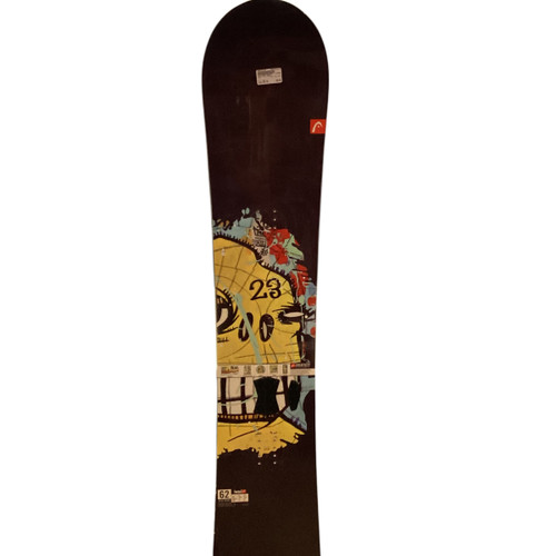 Vist Large View of Product Image Which is Used Head RUSH ROCKA Mens Snowboard Only Black 162 cm