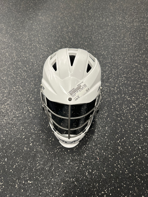 Vist Large View of Product Image Which is Used Cascade CSR JR HELMET Lacrosse Helmet White One Size