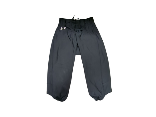 Vist Large View of Product Image Which is Used Under Armour Adult FB Integrated Pants Black LG