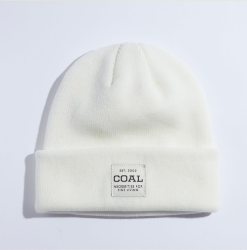Vist Large View of Product Image Which is Coal Uniform Mid Beanie White 