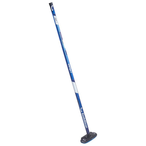 Vist Large View of Product Image Which is New GOLDLINE FIBERLITE IMPACT BROOM 1" BLU