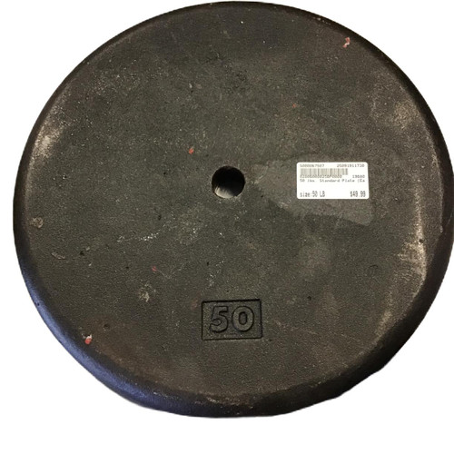 Vist Large View of Product Image Which is Used Standard Plate (Each) 50 lb