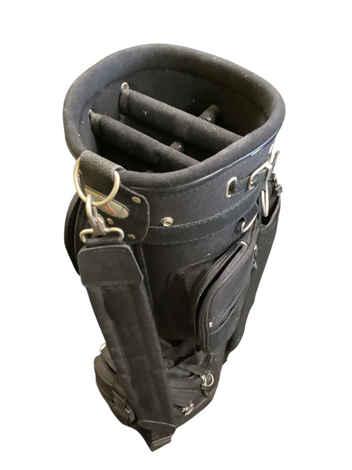 Vist Large View of Product Image Which is Used BLACK CART BAG Mens Cart Bag Black