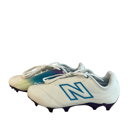 Vist Large View of Product Image Which is Used New Balance LAX Cleats Womens White Senior 8