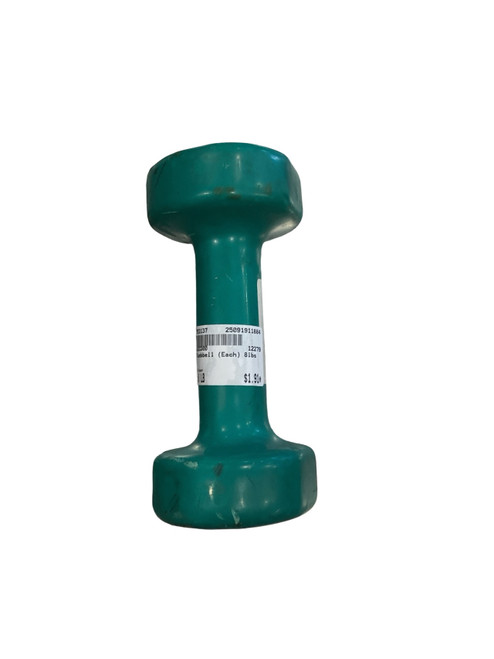 Vist Large View of Product Image Which is Used Hex Dumbbell (Each) Green 8 lb