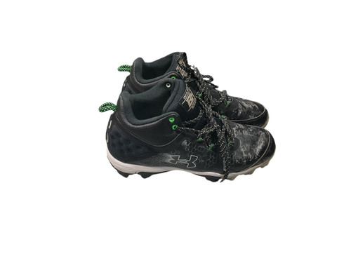 Vist Large View of Product Image Which is Used Under Armour 4219083970 BB/SB Cleats Black Senior 7