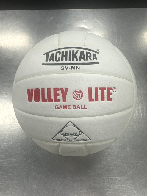 Vist Large View of Product Image Which is Used Tachikara VOLLEY LITE SV-MN Indoor VB White