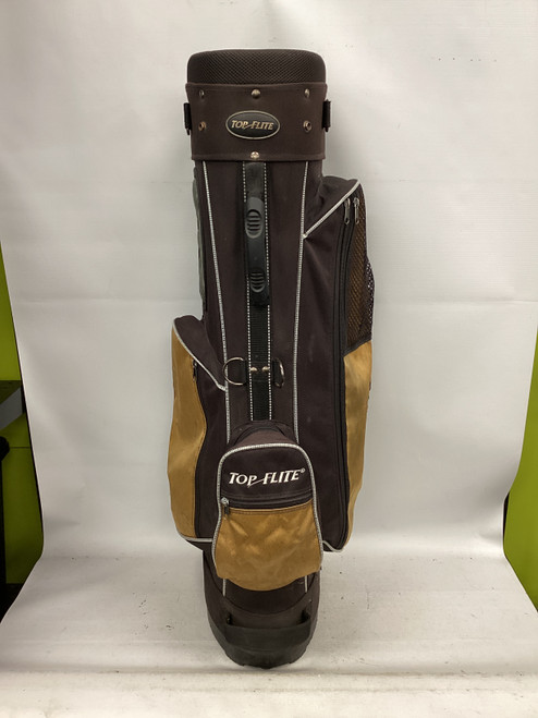 Vist Large View of Product Image Which is Used Top Flite 4 SLOT BAG Mens Cart Bag Black