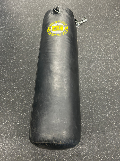 Vist Large View of Product Image Which is Used Everlast HEAVY BAG Boxing Heavy Bag Black 100 lb