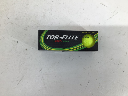 Vist Large View of Product Image Which is Used Top Flite D2+ FEEL 3 PCK GOLF SLEEVE 3 Ball - Golf Ball Sleeve