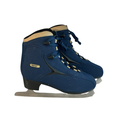 Vist Large View of Product Image Which is Used Roces CAJE WomensFigure Skate Navy Blue Senior 11
