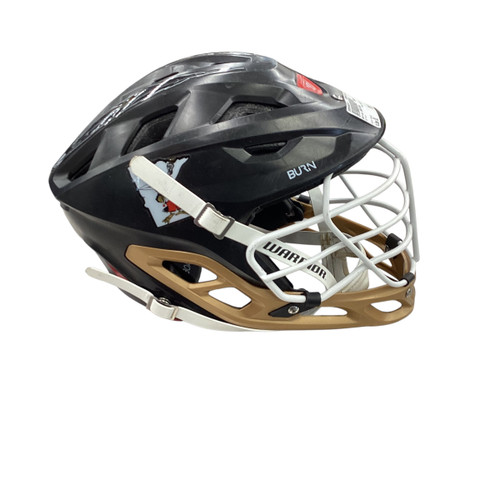 Vist Large View of Product Image Which is Used Warrior BURN BOA Lacrosse Helmet Black One Size