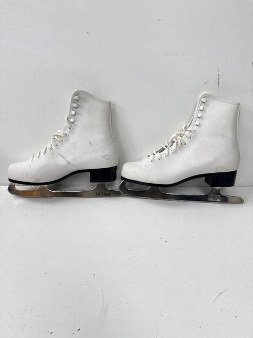 Vist Large View of Product Image Which is Used Victoria Sport FIG WomensFigure Skate White Senior 8