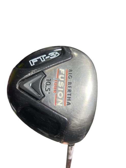 Used Callaway BIG BERTHA FUION FT-3 10.5 DGR RH Mens Driver RH 10.5 Degree 11843-S000018424 Vist Large View of Product Image Which is Used Callaway BIG BERTHA FUION FT-3 10.5 DGR RH Mens Driver RH 10.5 Degree
