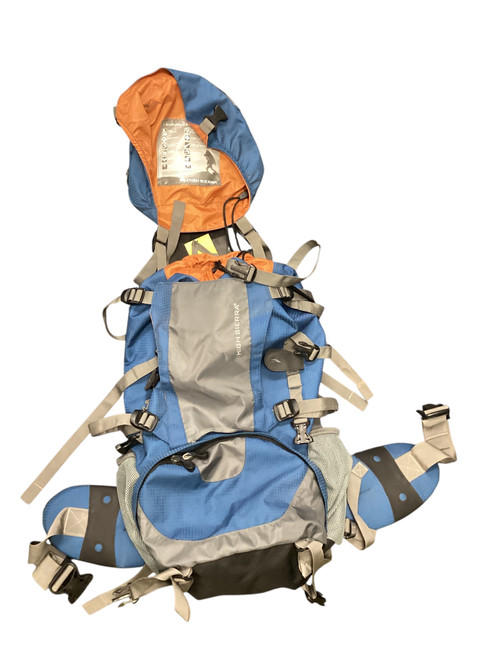 Used High Sierra EXPLORER 55 Internal Frame Backpack Navy Blue 11845-S000032967 Vist Large View of Product Image Which is Used High Sierra EXPLORER 55 Internal Frame Backpack Navy Blue