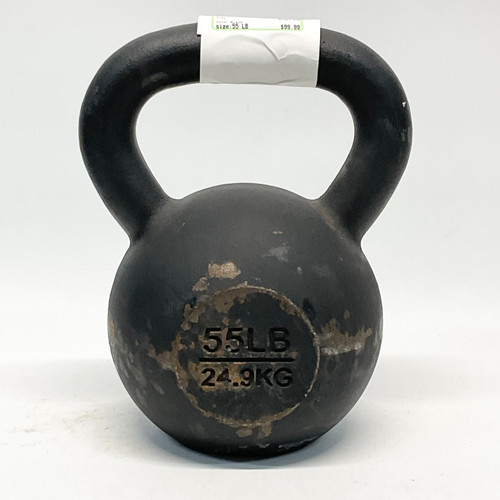 Vist Large View of Product Image Which is Used Troy VTX Kettle Dumbbell (Each) Black 55 lb