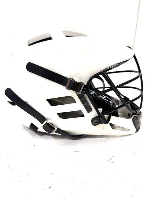 Vist Large View of Product Image Which is Used Cascade CSR Lacrosse Helmet White One Size