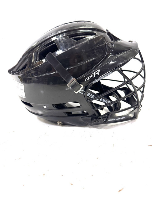 Vist Large View of Product Image Which is Used Cascade CPV-R Lacrosse Helmet Black M/L