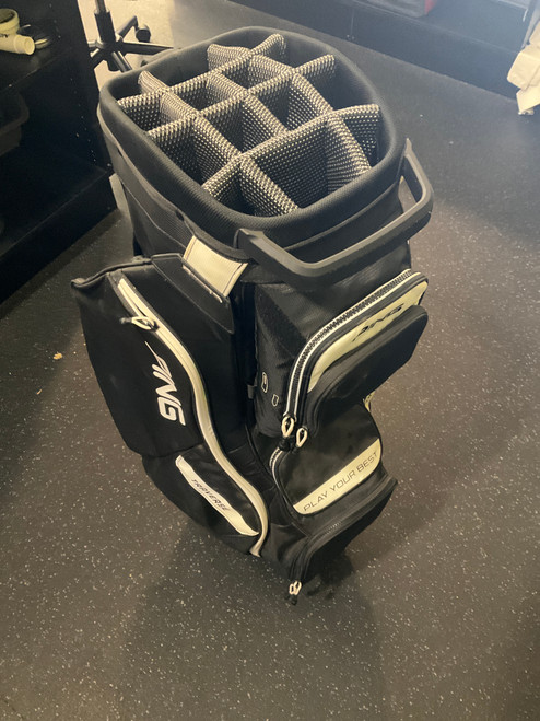 Vist Large View of Product Image Which is Used Ping TRAVERSE Mens Cart Bag Black