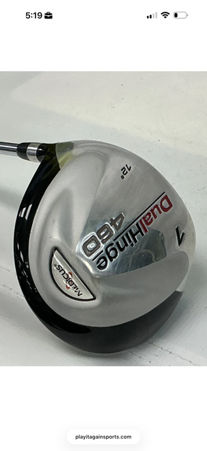 Vist Large View of Product Image Which is Used Medicus DUAL HINGE 460 Mens Driver LH 12.0 Degree