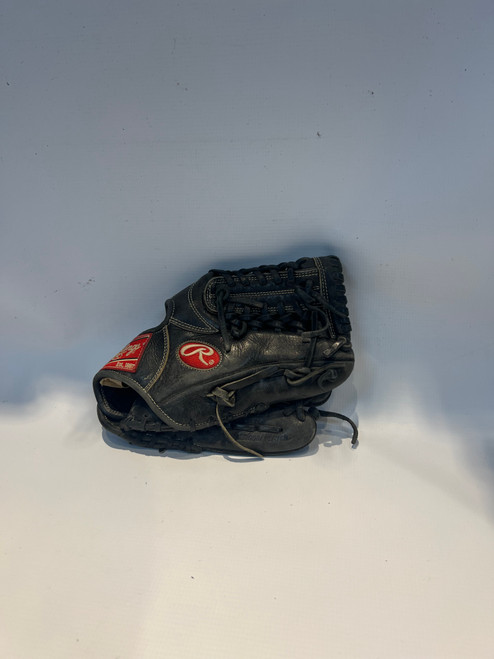 Vist Large View of Product Image Which is Used Rawlings GG GAMER BB/SB Glove RH Throw Black 11 1/4"
