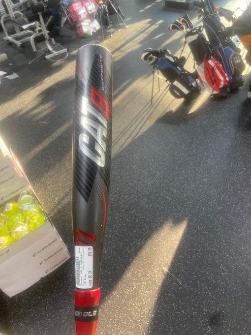 Vist Large View of Product Image Which is Used Marucci CAT 9 COMPOSITE BB/SB USSSA 2 3/4 Bat 30"